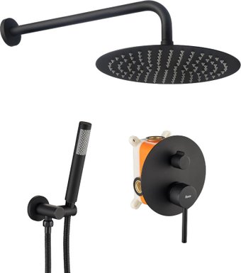 Душевая система  Rea Lungo REA-P4100 (черный)