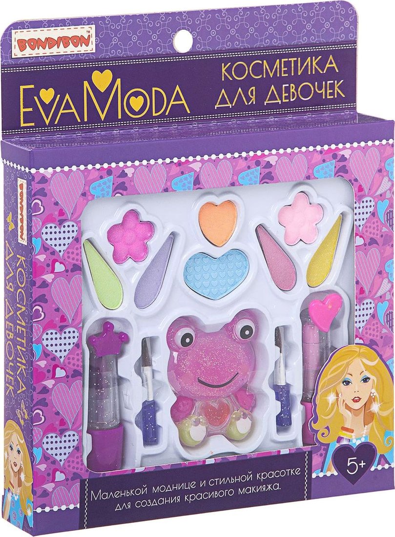 

Набор детской декоративной косметики Bondibon Eva Moda ВВ1747