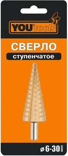 Сверло Yourtools 6-30 мм (13 ступ)
