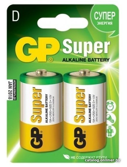 Батарейка GP Super LR20/13A