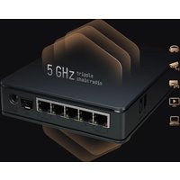 Wi-Fi роутер Mikrotik hAP ax S E62iUGS-2axD5axT