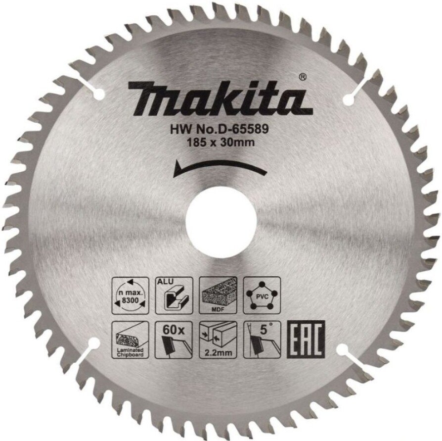 

Пильный диск Makita D-65589