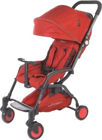 Коляска прогулочная «книга» Jetem Muzzy (красный)
