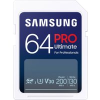 Карта памяти Samsung PRO Ultimate SDXC 64GB