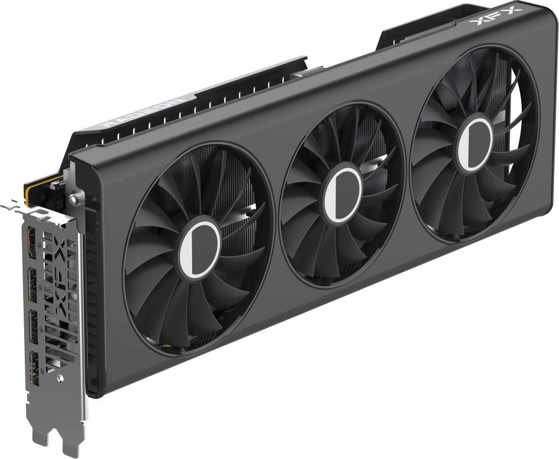 

Видеокарта XFX Speedster QICK 319 Radeon RX 7700 XT Black Edition RX-77TQICKB9