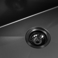 Кухонная мойка ARFEKA ECO AR 550*450 BLACK PVD NANO DECOR VOLCANIC ROCK в Орше