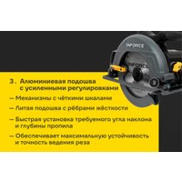 Дисковая (циркулярная) пила Inforce DS1915