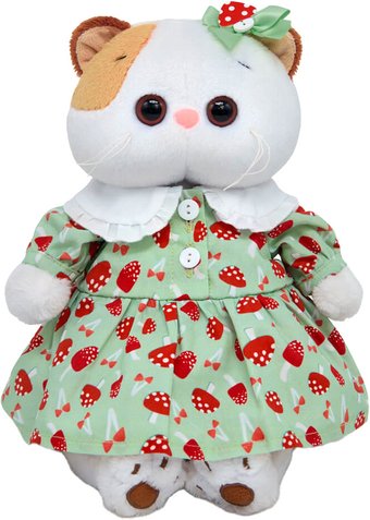 Классическая игрушка BUDI BASA Collection Кошечка Ли-Ли в платье с мухоморами LK24-146