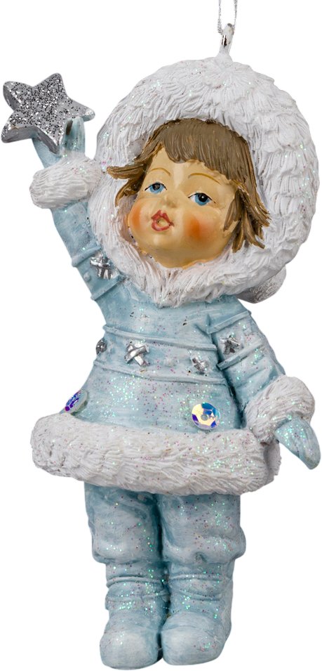

Елочная игрушка Erich Krause Decor. Девочка со звездой 64544