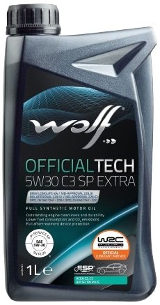

Моторное масло Wolf OfficialTech 5W-30 SP Extra 1л