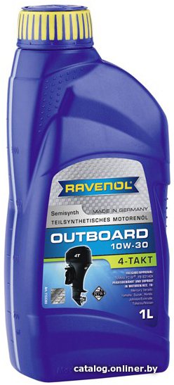 Моторное масло Ravenol Outboardoel 4T SAE 10W-30 1л