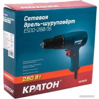 Дрель-шуруповерт Кратон ESDD-280/16 Hobby 30201028