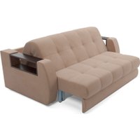 Диван Мебель-АРС Аккордеон Барон №3 ППУ 155x200 (бежевый Luna 061)