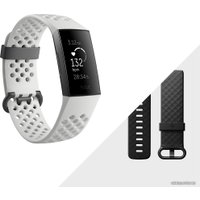 Фитнес-браслет Fitbit Charge 3 Special Edition (графитовый/белый)