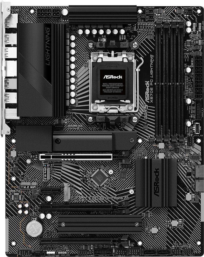 

Материнская плата ASRock X670E PG Lightning