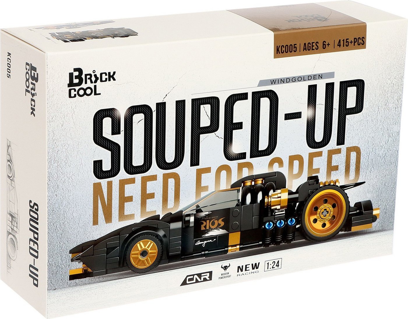 

Конструктор Decool Brick Cool. Souped-Up KC005