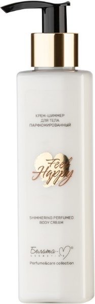

Белита-М Крем для тела Feel Happy шиммер парфюмированный 190 г