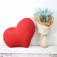 Декоративная подушка Loon Сердце (красный)