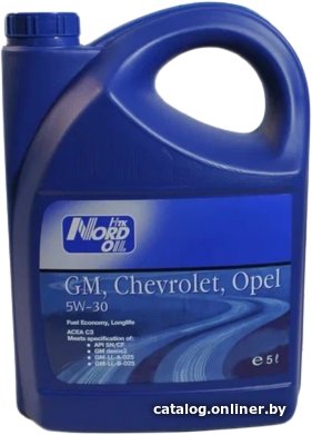 Моторное масло Nord Oil Specific Line 5W-30 Chevrolet/Opel/GM 5л