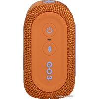 Беспроводная колонка JBL Go 3 (оранжевый)