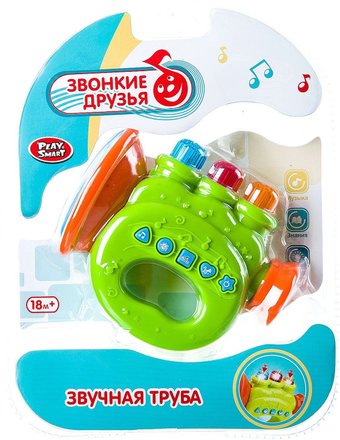 Развивающая игрушка Play Smart Звонкие друзья Труба Б85887