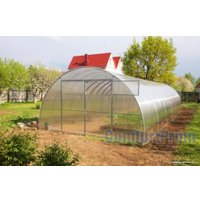 Теплица ComfortProm 40x20/1 4x4 м (двухстворчатая, 6 мм поликарбонат)
