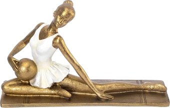 Статуэтка Elan Gallery Гимнастка с мячом 210177 (золото)