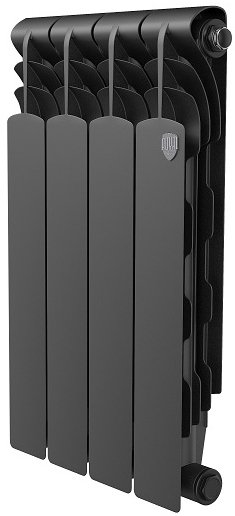 

Биметаллический радиатор Royal Thermo Revolution Bimetall 500 2.0/Noir Sable (4 секции)