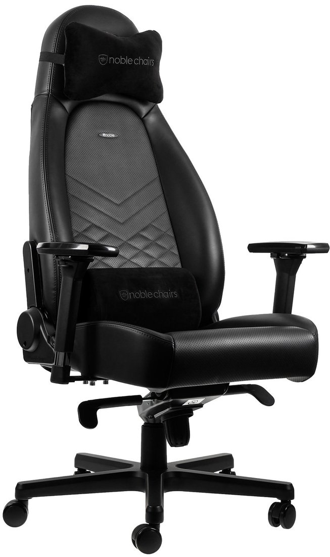 

Игровое (геймерское) кресло Noblechairs Icon (черный)