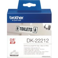 Термобумага Brother DK-22212 (62 мм, 15.24 м)