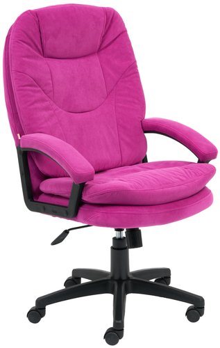 Офисное кресло TetChair Комфорт ЛТ (флок, фиолетовый)