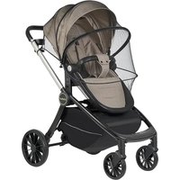 Универсальная коляска Farfello 2в1 Baby shell BS-13 (бежевый/комби рама)