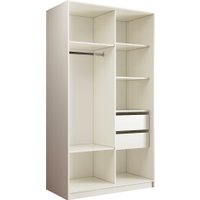 Шкаф-купе Евва АЭП ШК.2.02 138 BBZ.02 (бодега/бодега/жемчуг зерно)