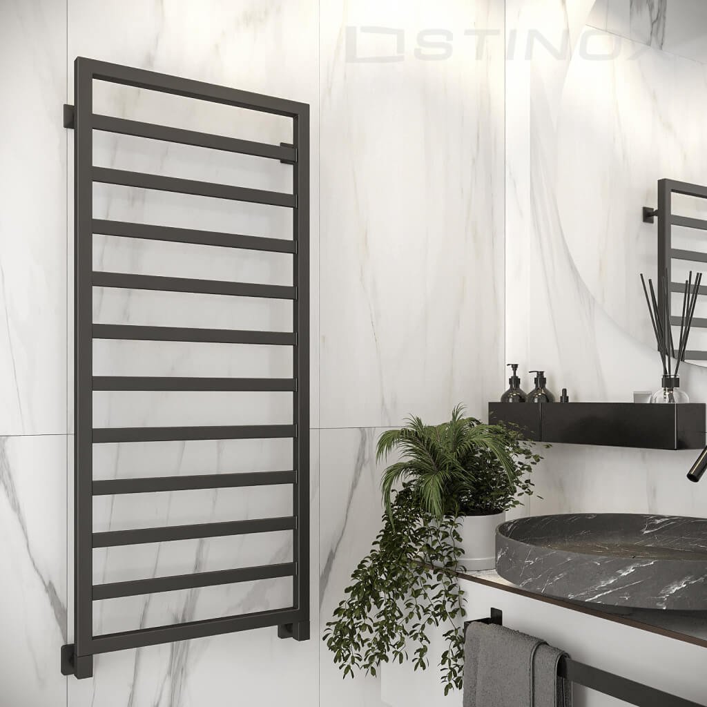 

Полотенцесушитель Stinox Bergamo 50x120 ber120 Ral 9005