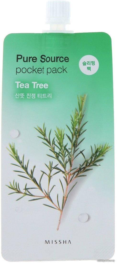 Missha Маска Pure Source Pocket Pack Tea Tree ночная 10 мл