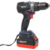 Дрель-шуруповерт WATT WAS-18 Li-2BL 1.018.090.01 (с 2-мя АКБ, кейс)