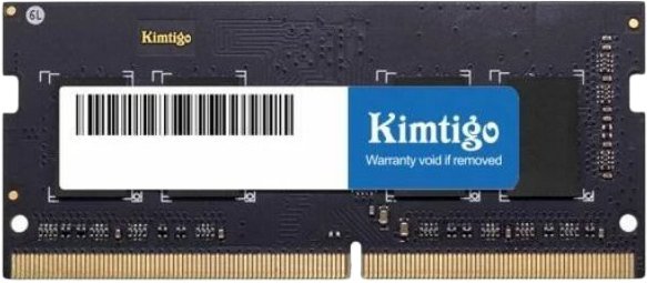 

Оперативная память Kimtigo 8ГБ DDR5 SODIMM 4800 МГц KMLS8G4664800