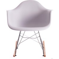Кресло-качалка TetChair Cindy C1025A (белый 018/натуральный) в Лиде