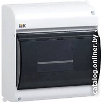 Бокс пластиковый IEK ОП КМПн 2/6 для 6 авт. выкл. с крышкой IP30