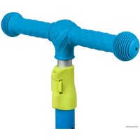 Трехколесный самокат Novatrack Rainbow Pro Button 120PROB.RAINBOW.BL20 (голубой)