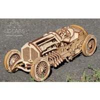 3Д-пазл Ugears Спорткар U-9 Гран-при