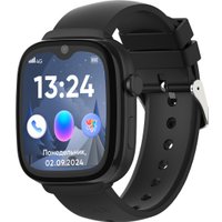 Детские умные часы Elari KidGram 4G (черный)