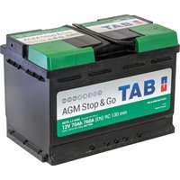 Автомобильный аккумулятор TAB Stop & Go AGM (70 А·ч) (213070)