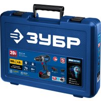 Дрель-шуруповерт Зубр DB-211-42 (с 2-мя АКБ, кейс)