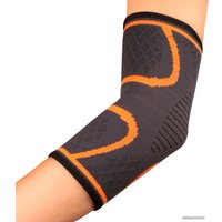 Суппорт локтя Indigo IN206 (черный/оранжевый, M)