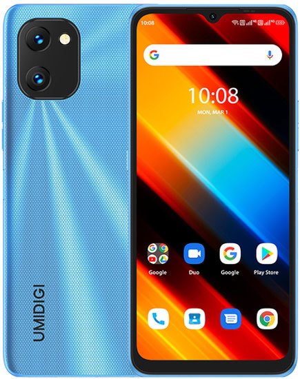 

Смартфон Umidigi Power 7S 4GB/64GB (синий)
