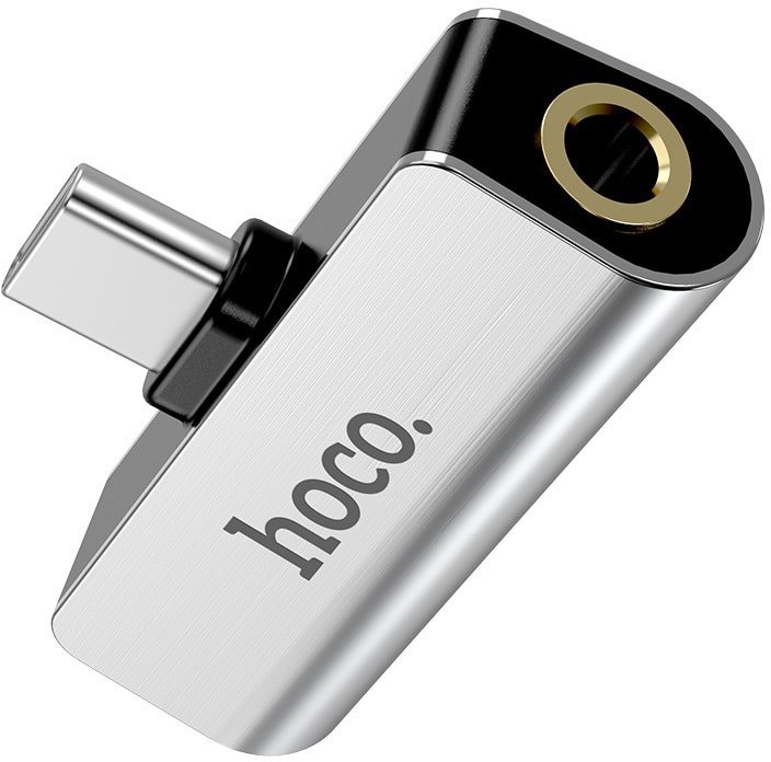 

Адаптер Hoco LS26 USB Type-C (серебристый)