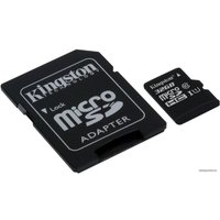 Карта памяти Kingston Canvas Select SDCS/32GB microSDHC 32GB (с адаптером)