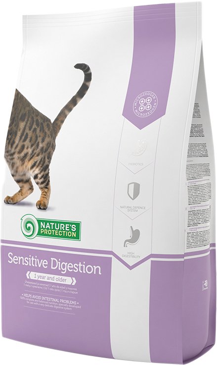 

Сухой корм для кошек Nature's Protection Sensitive Digestion 7 кг