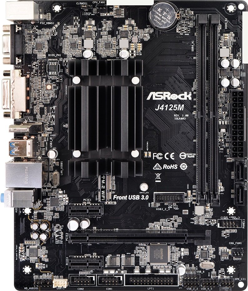 

Материнская плата ASRock J4125M